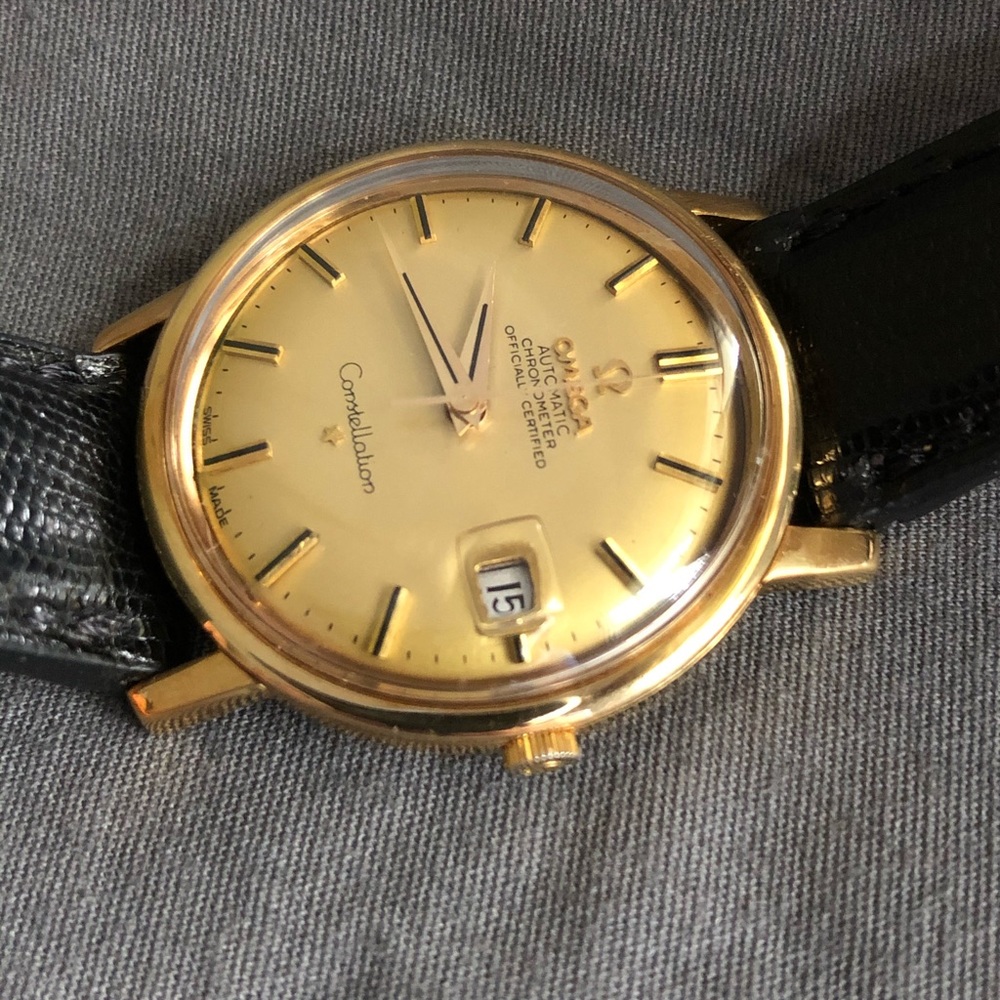 Omega Constellation 18k automatic